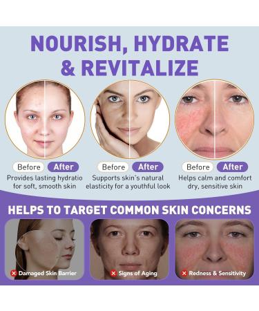 Beef Tallow for Skin 2 Pcs Grass-Fed Tallow and Raw Honey Balm with Lavender Essential Oil Natural Tallow Face Moisturizer & Beef Tallow for Face Nourishing Hydrating Balm 2.1OZ*2 Beef Tallow - Buy Online on GoSupps.com