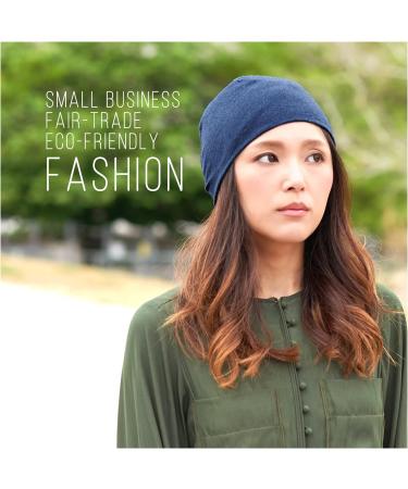 Organic Cotton Men's Beanie Hat - Short Chemo Headgear for Women Dark Gray Cycling Support Cap - Buy Online on GoSupps.com