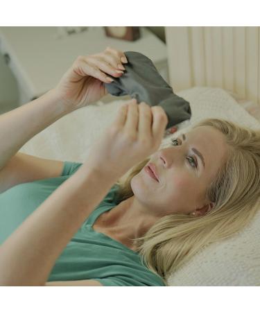 Lava Eye Mask | Weighted Heating & Cooling Pad | Strapless Eye Relief | Microwavable Washable Odorless | International Shipping by Lavayoo - Buy Online on GoSupps.com
