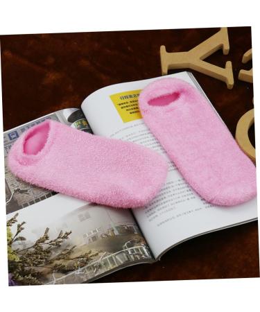 Healeved 6 Pairs Moisturizing Gloves Grooming Glove Mitten Moisturizing Gel Gloves Skin Softening Socks Moisturizing Hand Gloves Gelt Cracked Feet Socks Paraffin Oveglove Spa Pink Whitening - Buy Online on GoSupps.com