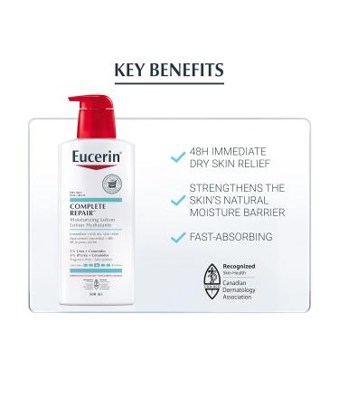 Eucerin Complete Repair Lotion 500 mL - Intense Hydration & Skin Repair | Shop Internationally - Buy Online on GoSupps.com