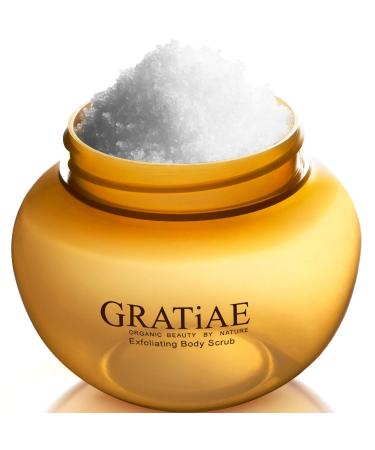 Gratiae Organics Exfoliating Body Scrub Passion Fruit and Lime for All Skin Types 14.1 Fl Oz