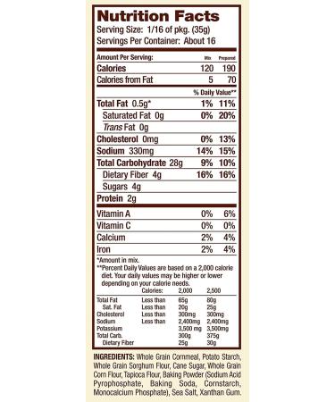 Bob's Red Mill Gluten Free Muffin Mix 16 Oz (Pack of 4) - 4 Pack Bundle - Buy Online on GoSupps.com