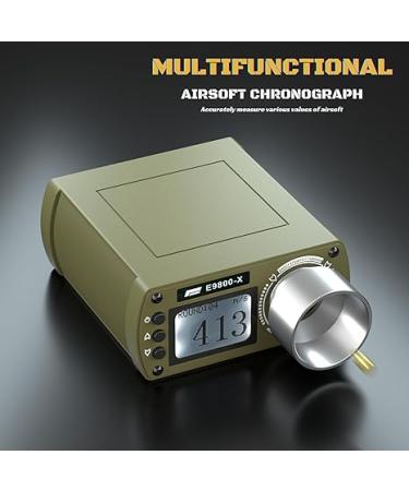 Eyes.sys Airsoft Chronograph High Power Ballistic Shooting Chronograph Paintball Bullet Velocity Tester MPS/FPS Joules for Air Rifle Airsoft Speed Tester - Buy Online on GoSupps.com