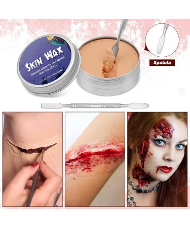 Ultimate Halloween SFX Makeup Kit | Wound Modeling Fake Blood Spirit Gum & More for Zombie Cosplay - Buy Online on GoSupps.com