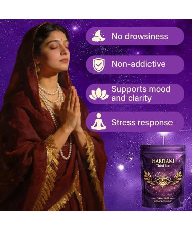 Haritaki Capsules - Haritaki First Eye Capsules Pure Terminalia Chebula Fruit Extract for Natural Clarity Balanced Energy & Digestion Vegan & Gluten-Free - 120 Veggie Capsules (1) - Buy Online on GoSupps.com