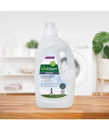 Biokleen Sport Laundry Liquid - Lavender Eucalyptus 64 fl oz | Eco-Friendly & Effective - Buy Online on GoSupps.com