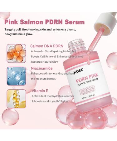 Kabowa Pink Salmon DNA PDRN Peptide Serum + Calcium Multi Balm Stick + Under Eye Patches 60ea (30 Pairs) Daily Skincare Hydrating Firming & Wrinkle-Smoothing Kit for Even Skin Tone 12 Ounce (Pack of 1) - Buy Online on GoSupps.com