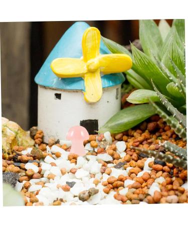 SUPVOX 2pcs Crystal Mushroom Mini Crystals Gemstone Mushrooms Stone Adornments for Micro Landscape Cake - Buy Online on GoSupps.com