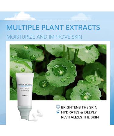 2PCS Centella Sunscreen SPF 50 - Long-Lasting Protection - No White Cast - Moisturizing & Non-Greasy - Centella Madagascar Sunscreen - Hyalu Cica Water-fit Sun Serum 50 ML for Face Body - Buy Online on GoSupps.com