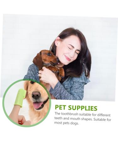 HAPINARY 1 Set Pet Toothbrush Pet Mouth Cleaning Tool Pet Dog Toothbrush Cat Toothpaste Tools Pets Pp - Buy Online on GoSupps.com