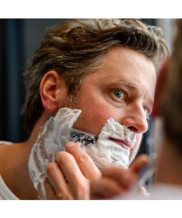 Mercury Razor Hobel 23004 | Classic Chrome Three-Part Razor | Closed Comb for Wet Shaving | Durable Zinc & Brass | Made in Germany - Buy Online on GoSupps.com