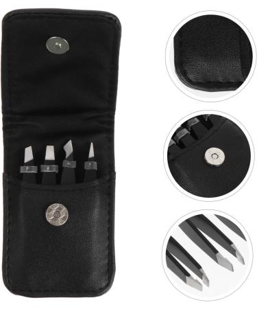Beavorty 1 Set Eyebrow Tweezers Eyebrow Scissor Beauty Eyebrow Tweezer Eyebrow Hair Tweezers Nose Hair Facial Hair Tweezers Eyebrow plier Hair Clip Miss Stainless Steel Make up Eyebrow Clip 8.5x5.3cm Black - Buy Online on GoSupps.com