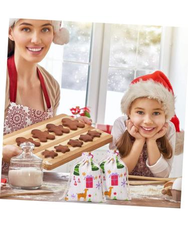 KALLORY 30pcs Christmas Candy Bag Candy Bags Candy Storage Bags Candy Container Drawstring Bags Fine - Buy Online on GoSupps.com