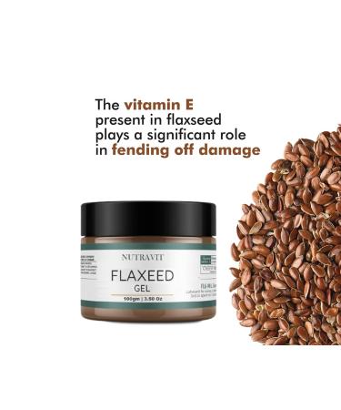 MAGICHOOD Pure Flaxseed Gel With Vitamin E For Hair & Skin Strengthens & Nourishes Hair & Skin Health Safe & Mild For All Skin Type Reduces Fine Lines & Wrinkles 100g each (PACK OF 1) - Buy Online on GoSupps.com