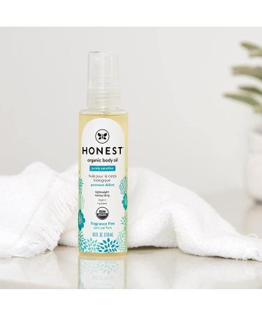 Buy The Honest Company Organic Body Oil - 4 Fl. Oz | Natural Moisturizer - Buy Online on GoSupps.com