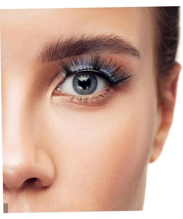 FOMIYES 3 Pairs False Eyelashes False Lashes Colored Fake Lashes Fake Eyelashes for Party Cosplay Fake Eyelashes False Eyelash for Women Set European and American Imitation - Buy Online on GoSupps.com
