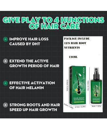 Mikabila (03)120ml Ginger Hair Growth Spray Hair Regrowth Serum Spray Hair Regrowth Nourishing Ginger Spray for Women & Men Hair Growth Spray for Hair Rapid Growth and Thickening - Buy Online on GoSupps.com