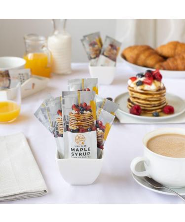 MapleFarm - 8 SINGLE-DOSE BAGS of PUR GRADE A maple syrup of 15.8G (12ml) - syrup for pancakes - waffle syrup - maple juice - Buy Online on GoSupps.com
