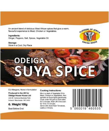 Odeiga Suya Spice 70g (Box of 12) - Buy Online on GoSupps.com