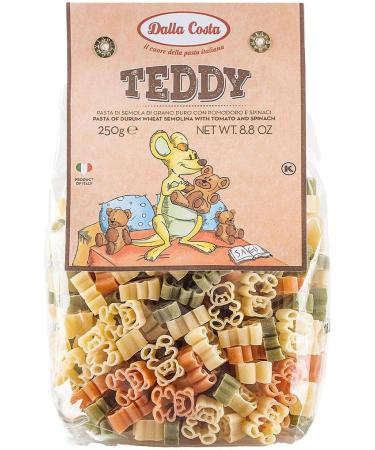 Dalla Costa Tricoloured Pasta Bundle - Dinosauri Teddy Zoo Travel (4x250g) - Buy Online on GoSupps.com