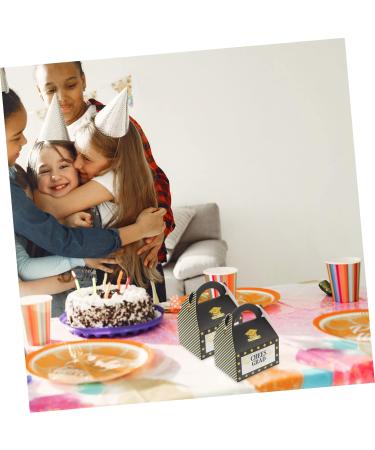 Gatuida 50pcs Box Graduation Season Candy Box Delicate Bag 11X8X6CM Black - Buy Online on GoSupps.com