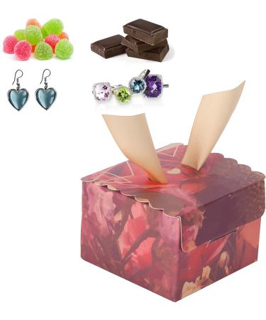 JUOPZKENN 25Pcs Gift Candy Box Wedding Candy Box for Party Christmas Birthday Weddings Supplies(European retro flower) - Buy Online on GoSupps.com