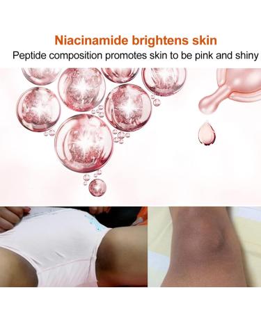 Natural Skin Lightening Cream for Body Face & Armpits | Brightening Cream for Elbows Knees & Intimate Areas - 30ml - Buy Online on GoSupps.com