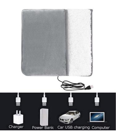 Buy HHSBeauty Electric Foot Heater - Durable Washable Footmuff with Teddy Lining - Full Size Gray for Ultimate Warmth - Buy Online on GoSupps.com