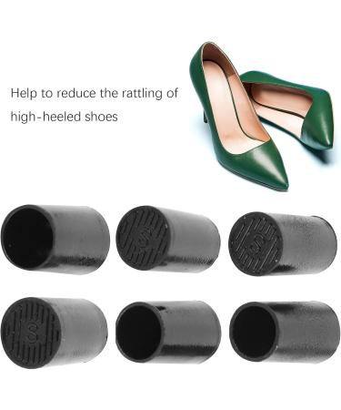 PerGar 10 Pairs High Heel Protectors - Anti-Slip Caps for Stilettos & High Heels | Durable Heel Repair Tips for Grass & Outdoor Use (9mm Inner Diameter - Buy Online on GoSupps.com