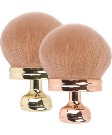 Self Tanner Brush Oval Self Tanning Brush 2.8" Dia. Large Body Brush Makeup Soft Reusable Sunscreen Applicator for Makeup Legs Arms Face Body Rose Gold Tanning Brush Rose Red - Buy Online on GoSupps.com