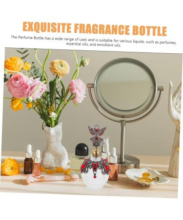 Beatifufu Perfume Bottle Essential Oil Bottle Middle Eastern Fragrance Bottle Decorative Perfume Dispenser Exquisite Bottle Decor Chic Perfume Glass Bottle Retro Perfume Bottle Empty Bottle 30 ml Red - Buy Online on GoSupps.com