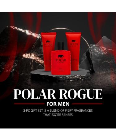 Mens Cologne Gift Set - INSPIRED by PL'S RED Cologne For Men - Ginger Clary Sage Rich Woods - Perfume After Shave Shower Gel - (3.4 fl oz / 100 ml each) - Buy Online on GoSupps.com