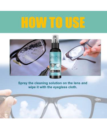 Glasses Lens Scratch Remover Lens Scratch Remover Eyeglass Cleaners Spray for Lenses Screens Glass Scratch Remover Eyeglass Scratch Repair (3pcs) - Buy Online on GoSupps.com