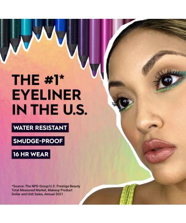 Urban Decay 24/7 Glide-On Waterproof Eyeliner Pencil - Rockstar (Dark Purple) | Long-Lasting, Smudge-Proof Formula with Sharpenable Tip - Buy Online on GoSupps.com