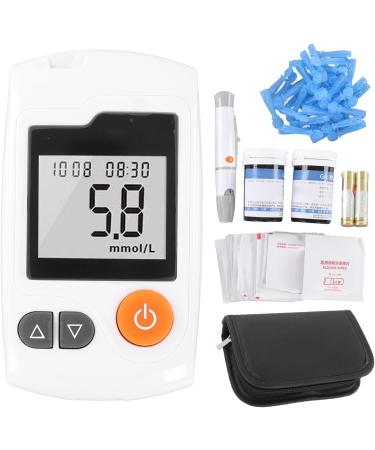 Buy Blood Glucose Meter Set - Includes 50 Test Strips & Lancets - Accurate Automatic Tester with Lancing Pen for Diabetes Management | International Shipping Available - Buy Online on GoSupps.com