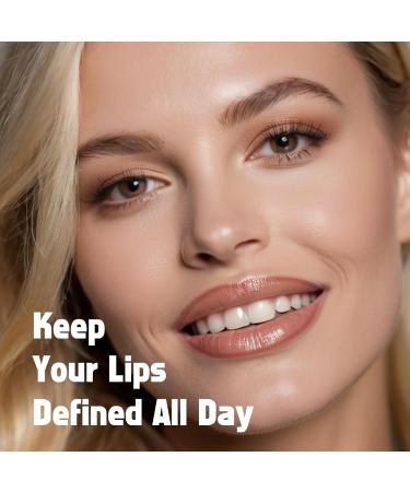 KIMUSE Peel Off Lip Liner Stain | Long Lasting Waterproof Lip Tint | Highly Pigmented Matte Finish Chocolate Color | International Shipping Available - Buy Online on GoSupps.com