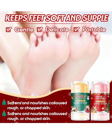  WEILAOK Cracked Dry Feet Cream Stick Christmas Cracked Heel Cream Heel Cream for Cracked Heels Moisturizing and Nourishing Treatment Christmas Gifts for Family and Friends 40g 2 - Buy Online on GoSupps.com