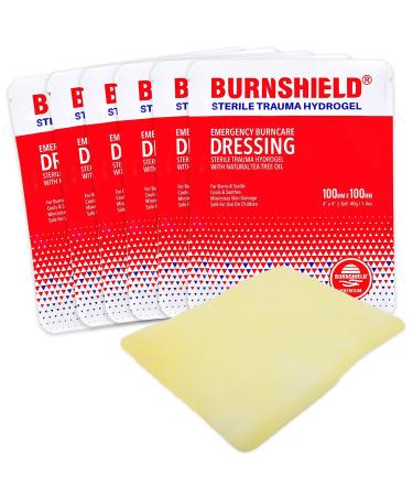 Burnshield 4" X 4" Burn Dressing, Sterile - 6 Count