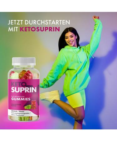 Ketosuprine Gummies for Women & Men - 60 Count - Best Weight Loss & Keto Support Supplement - Buy Online on GoSupps.com