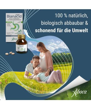 NeoBianacid Comprim s Pour le reflux l'acide gastrique les br lures d'estomac et les douleurs d'estomac Produit m dical naturel de Aboca go t menthe 45 St ck - Buy Online on GoSupps.com