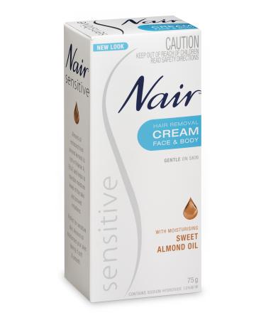 Nair Hair Removing Cream for Sensitive Skin 75g - Buy Online on GoSupps.com