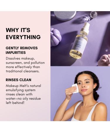 Clover Makeup Melt Milky Cleansing Oil | Gentle Skin-Friendly & Residue-Free Makeup Remover | Cruelty-Free & Vegan - Buy Online on GoSupps.com