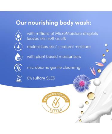 Dove Advanced Care Anti-Stress Body Wash Body Cleanser with chamomile & oat milk for instantly lotion-soft skin 6x 400 ml 1 - Buy Online on GoSupps.com