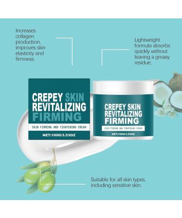 YUNFAX Crepey Skin Repair Treatment Facial Firming Cream for NeckBody Firming Cream for Loose Areas 72H Deep Hydration Fast Absorbing NonFade All Skin Types Reduces 3 Pieces - Buy Online on GoSupps.com
