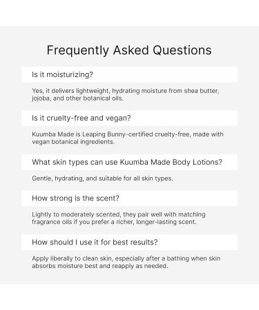 Kuumba Made Egyptian Musk Body Lotion Hydrating Daily Moisturizer with Shea Butter & Botanical Oils Vegan 6.75 Oz - Buy Online on GoSupps.com