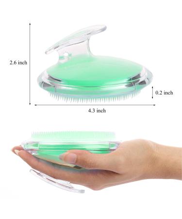 Exfoliating Brush Set for Ingrown Hair - Tbestmax 3 Pcs Body Scrubber (Blue, Green, Red) - Buy Online on GoSupps.com