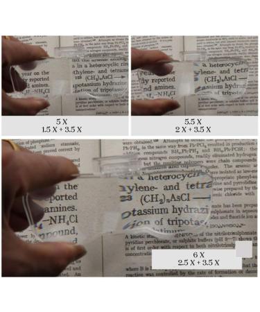 (1.0X/1.5X/2.0X/2.5X/3.5X) HD Illumination Magnifier for Elderly Youth Reading Books Mobile Phone Clock Repair White Made in China - Buy Online on GoSupps.com