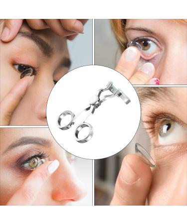 Fonowx Contact Lens Tweezers & Tools - Soft & Hard Lens Insert Remover Carrying Aid for Men & Women - Buy Online on GoSupps.com