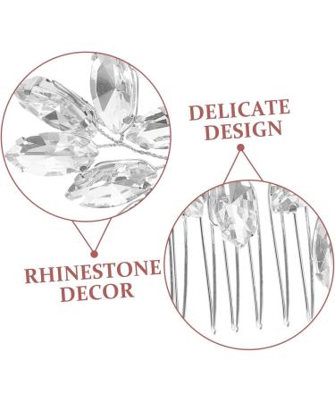 Beaupretty Crystal Hair Accessories Hair Barrettes Hair Clip Wedding Decor Wedding Hair Accessories Tiara Rhinestone Bobby Pins Rhinestone Hair Bride Rhinestones Zinc Alloy - Buy Online on GoSupps.com